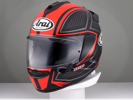 Arai - Chaser-X - Spine Fluor Red