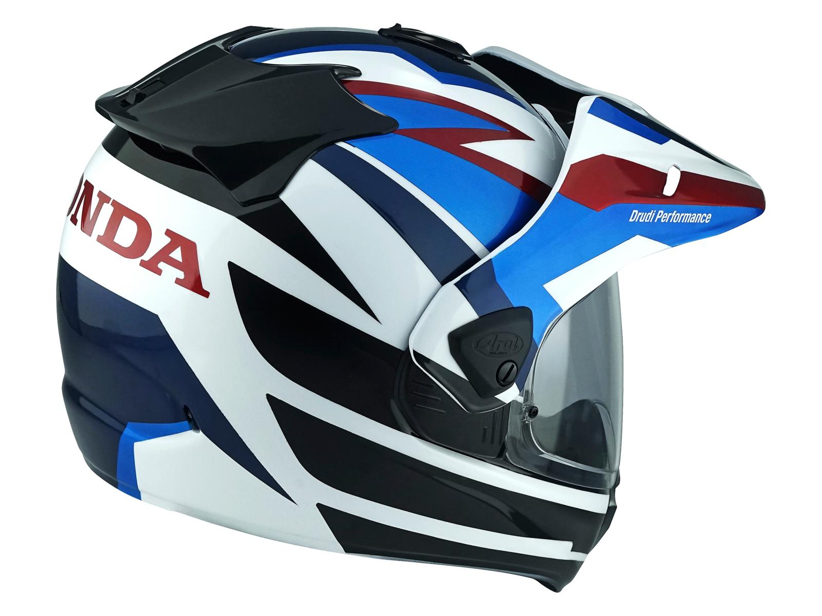 Casco Integral Arai Tour-X5 Discovery - Talla L, Color Azul, Para Moto Y Aventura | Protección Y Confort